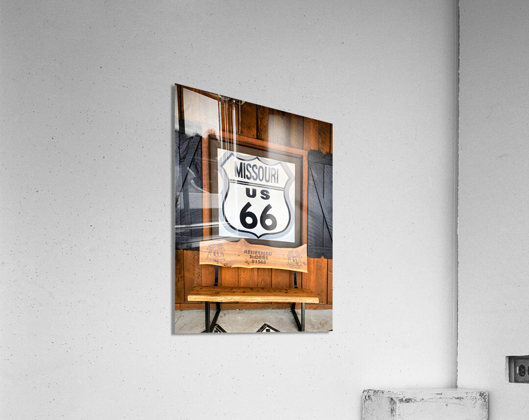 The Heart of Route 66 Acrylic Print