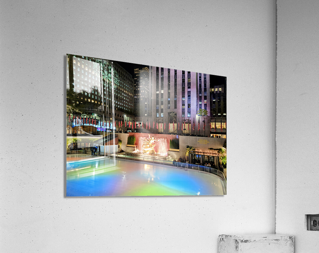 Radiance at Rockefeller  Acrylic Print