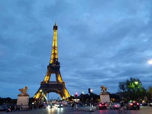 Eiffel Tower at Night 2B