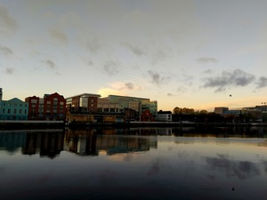 Calm Along River Quay 2