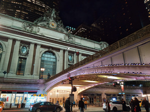 Outside Grand Central Station
