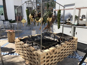 Outdoor Sunkist Grilling Dubai Style