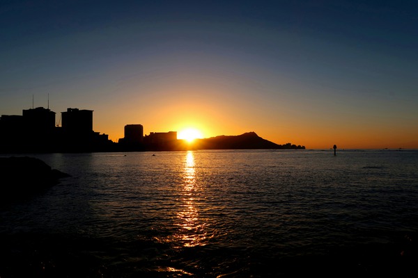 Hawaii Sunrise Print