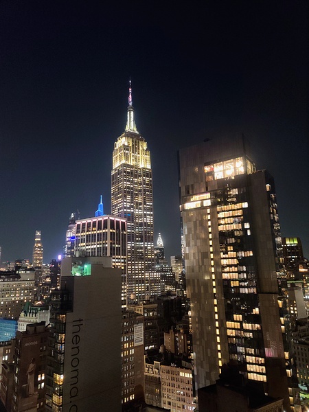 Nocturne in Manhattan Print