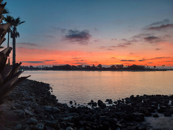 San Diego Sunset at Tidal Print