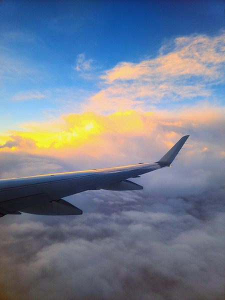 Sky’s Embrace: Dawn’s Gentle Touch Print