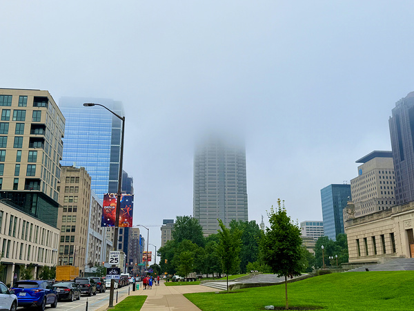 Fogbound Skyline Stroll Digital Download