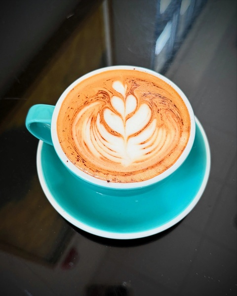 Latte Bloom April 2025 Coffee Meets Art 1B Print