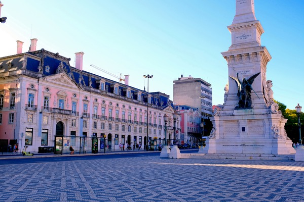 Walking through Lisbon 2 Print