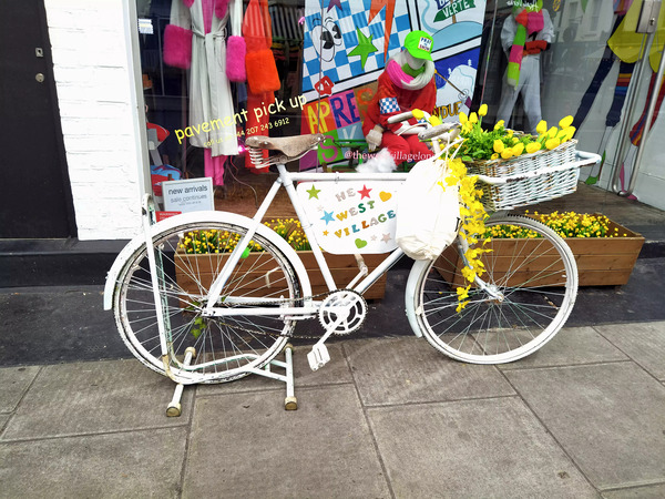 The West Village Bike Print