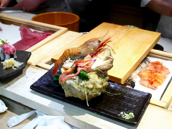 I Sea You Peeking Prawn Print