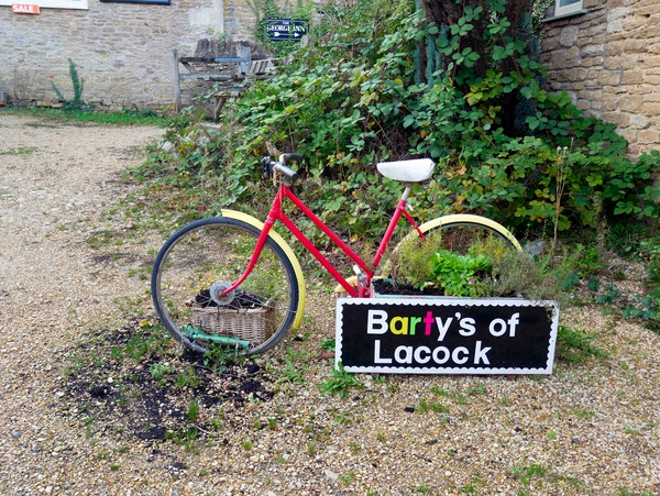 Pedaling Billboard    Print