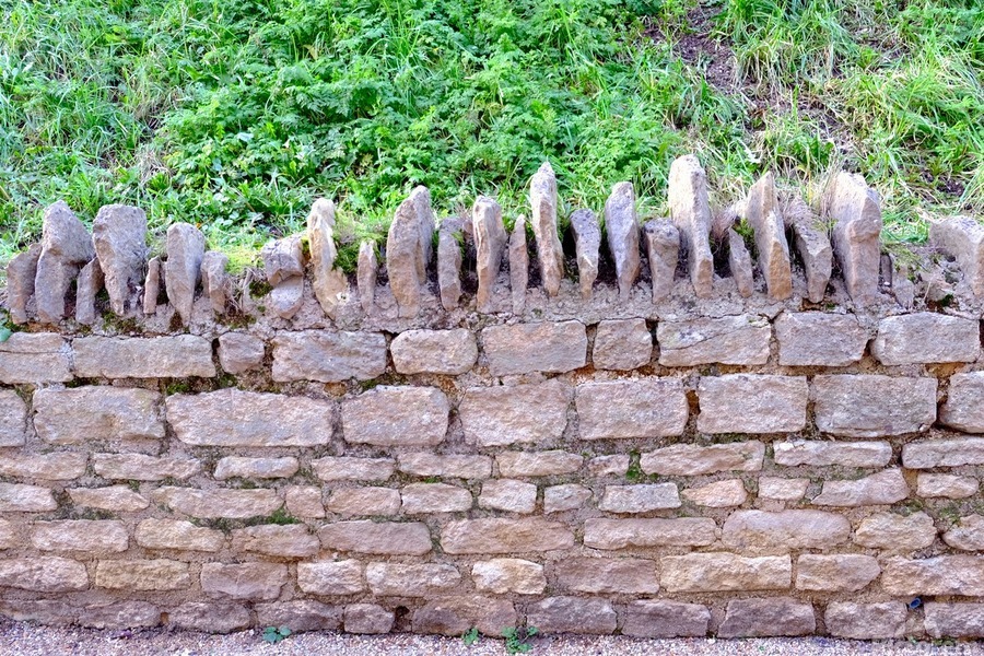 Barbed Stone Wall 2  Print