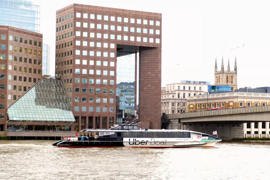 Uber on Water 2  Print