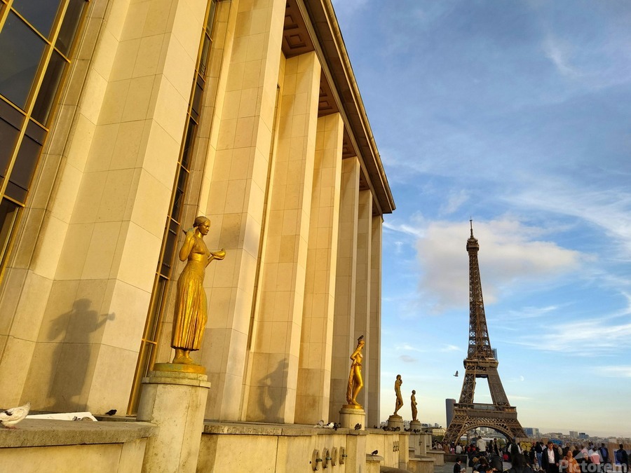 Eiffel Tower 3C  Print