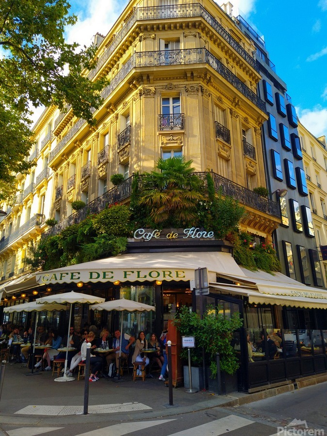 Cafe de Flore 2B  Print