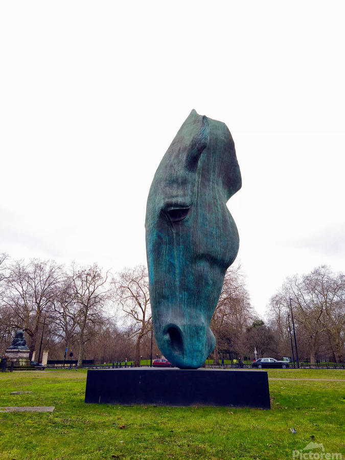 Horsehead Sculpture 2  Print