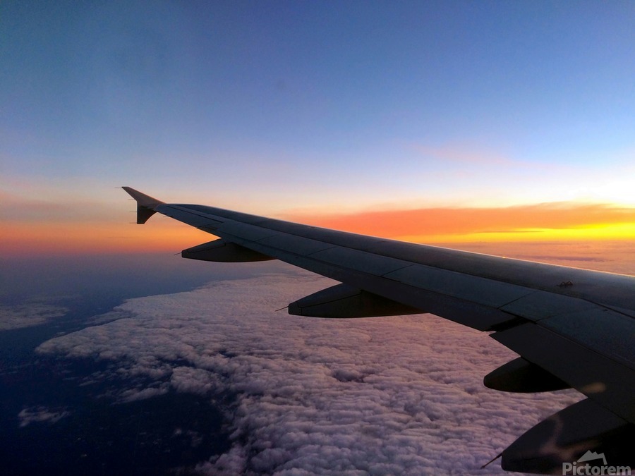 Flying into the Sunset 3  Imprimer