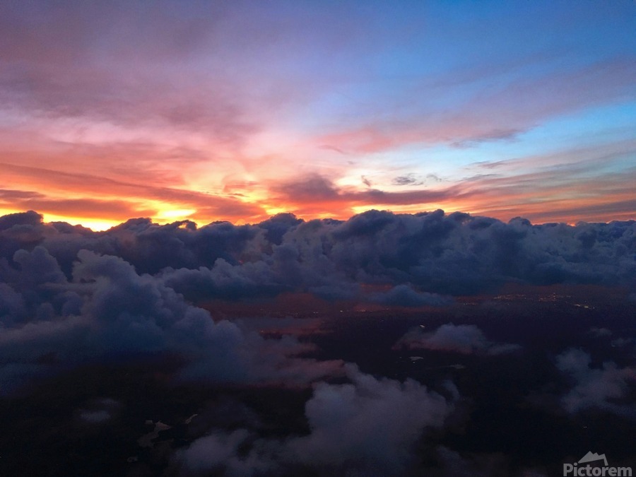 Nothing But Clouds 7B  Print