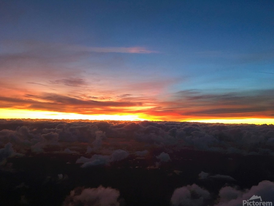 Nothing But Clouds 7  Print