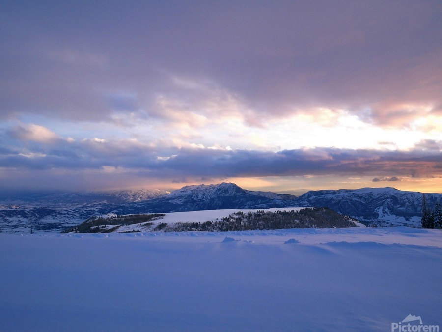 Heavenly Sunset in Eden 3  Print