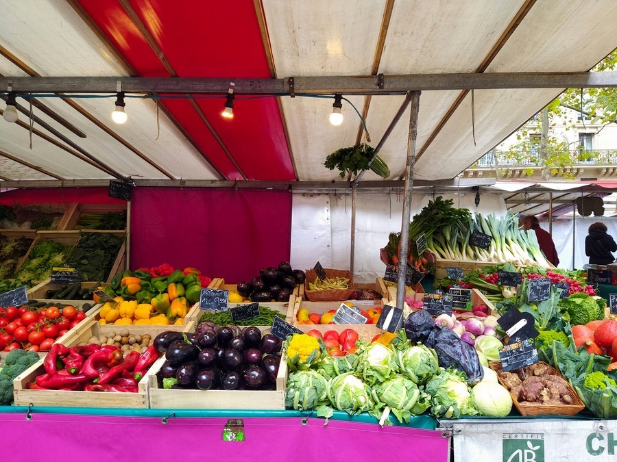 Farmers Market -- Vegetables  Print