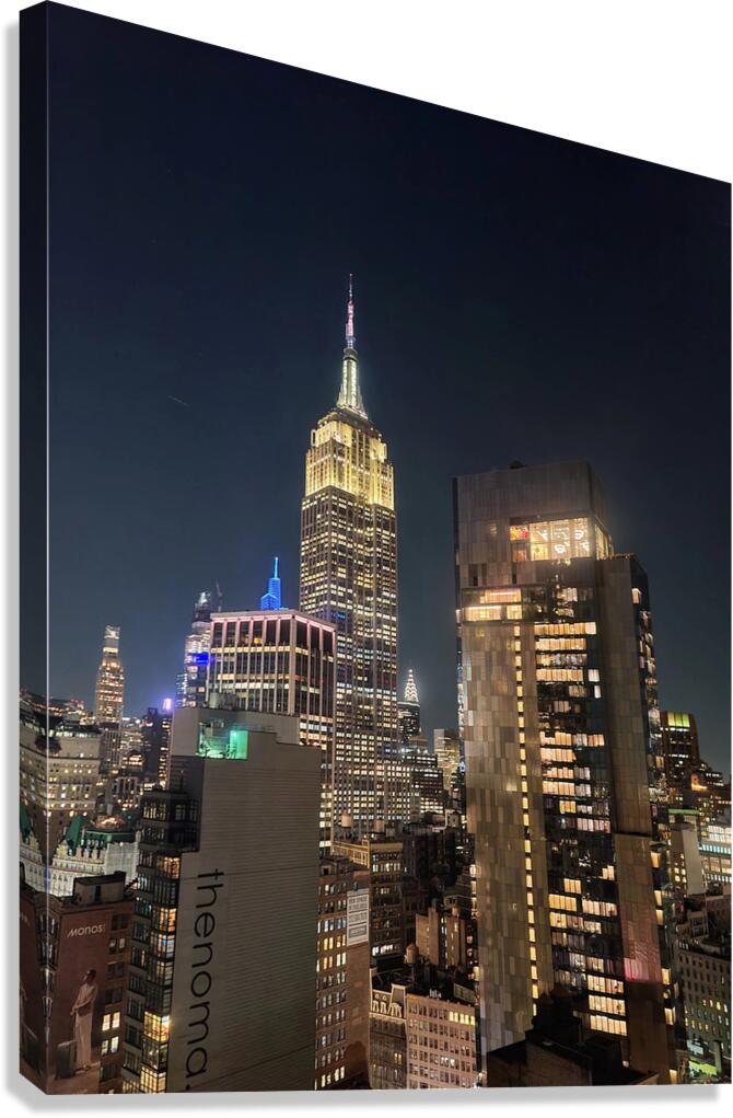 Urban Glow Canvas Print