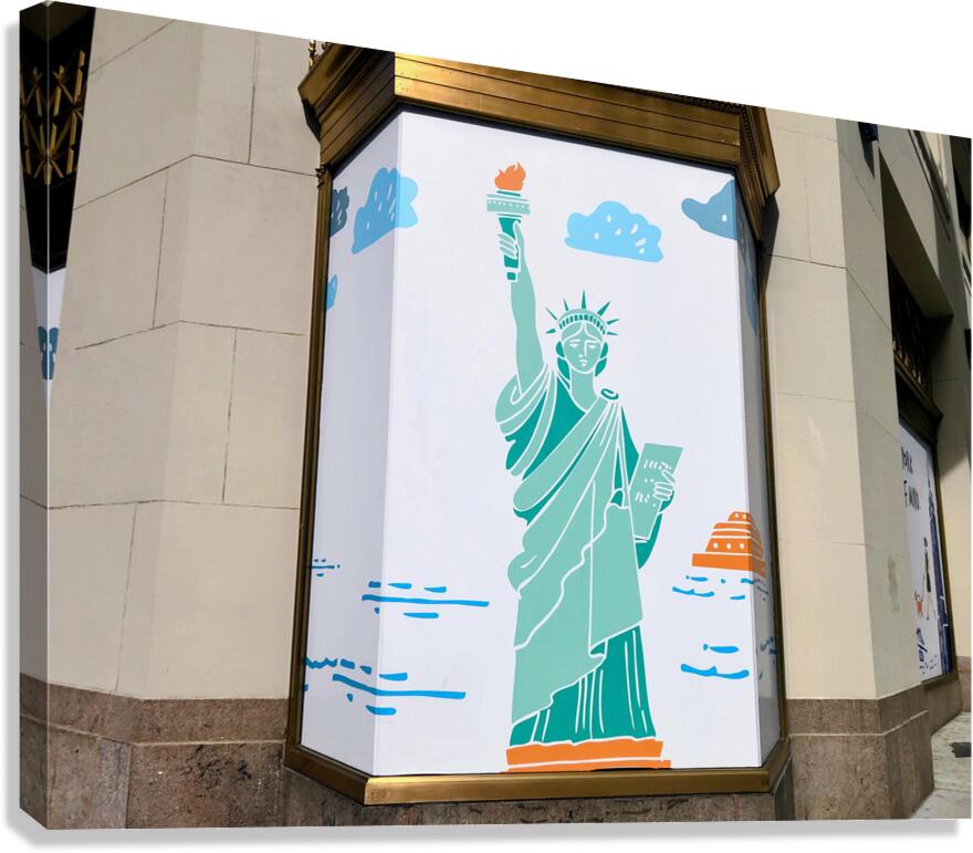 Modern Liberty Canvas Print