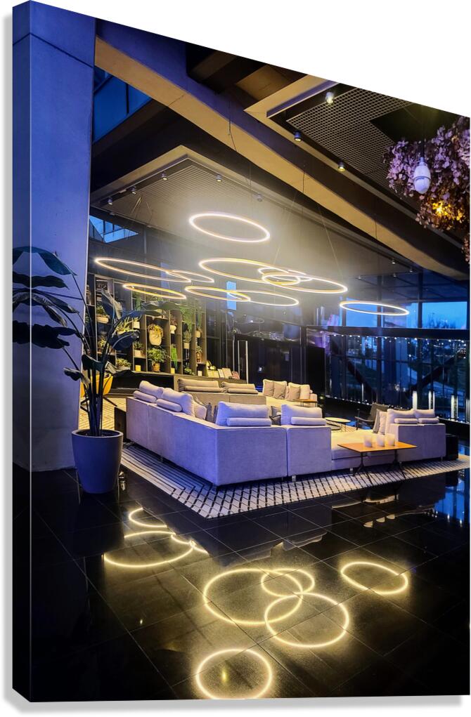 Orbit Lounge Canvas Print