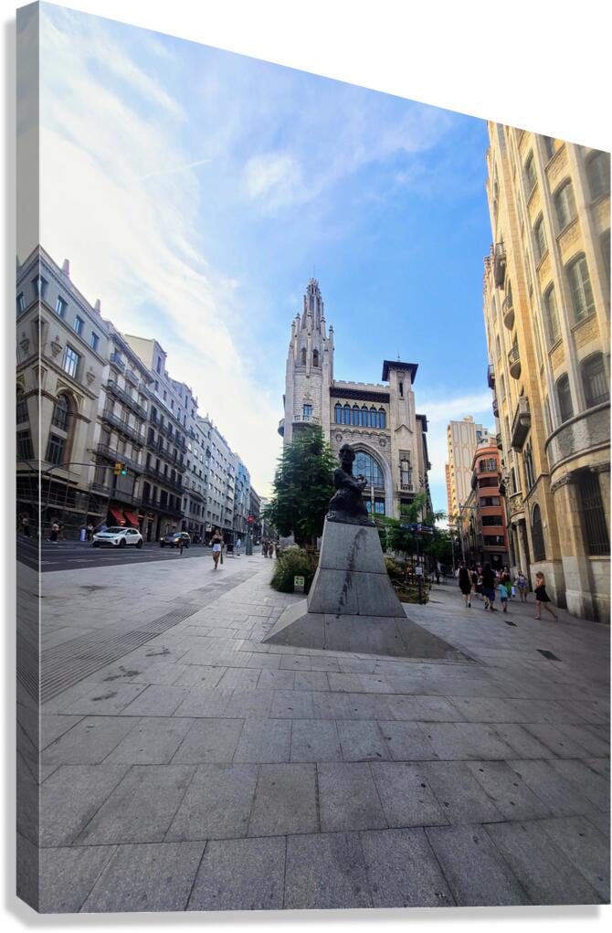 Sanctuary in the Square Canvas Print