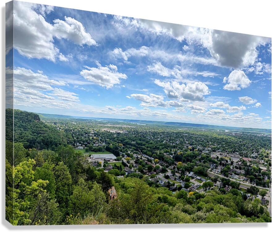 The Town That Grew With You Canvas Print