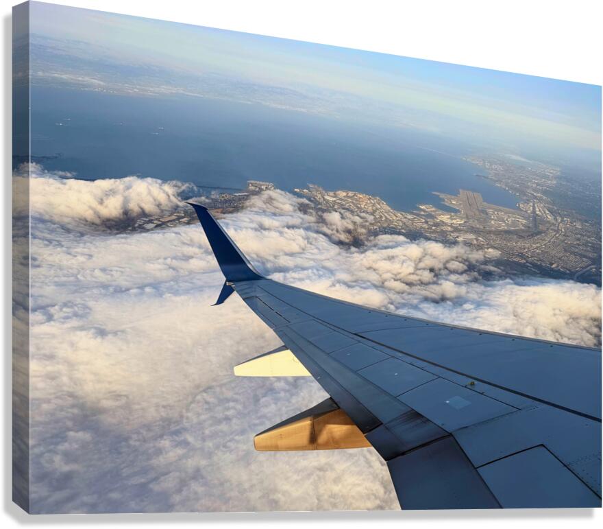 Above the Fog Line: San Francisco in Glide Canvas Print