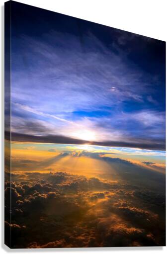 Nothing But Clouds 4 Canvas Print