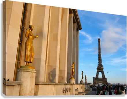 Eiffel Tower 3 Canvas Print