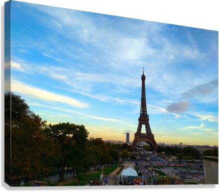 Eiffel Tower 2C Canvas Print