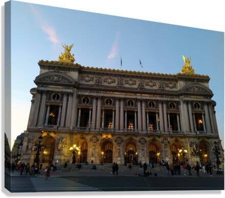 The Palais Garnier Canvas Print