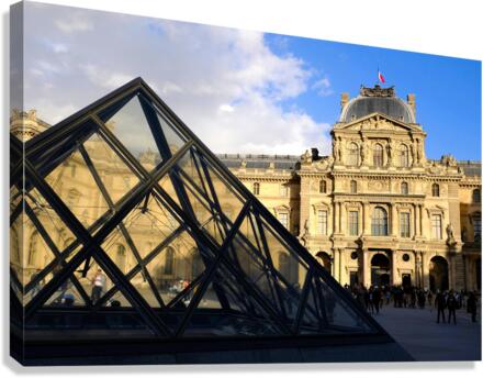 Just Louvre It 2 Canvas Print