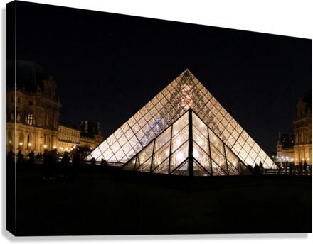 A Louvre Triangle 2 Canvas Print