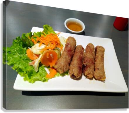 Vietnamese Spring Rolls  Canvas Print