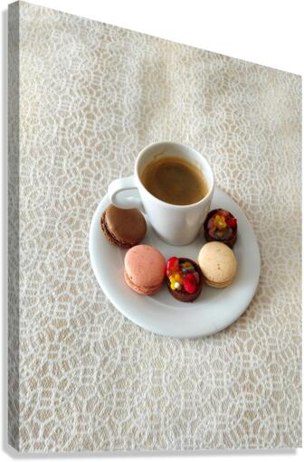 Macaron Smiles 2 Canvas Print