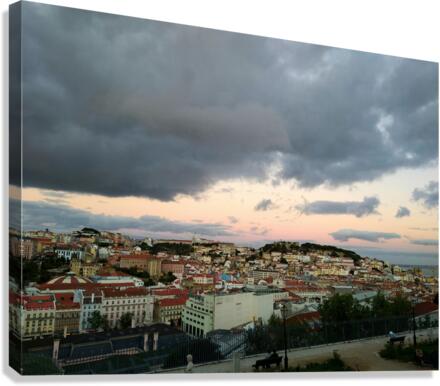 Lisbon Landscape 2B Canvas Print