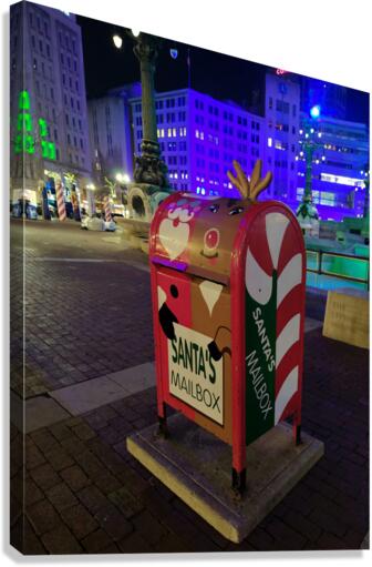 Mailbox to Santa 2 Canvas Print