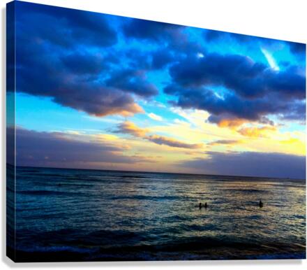 Hawaii Sunrise 2E Canvas Print