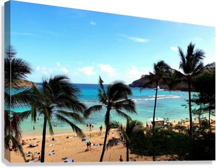 Hello Beaches 2B Canvas Print