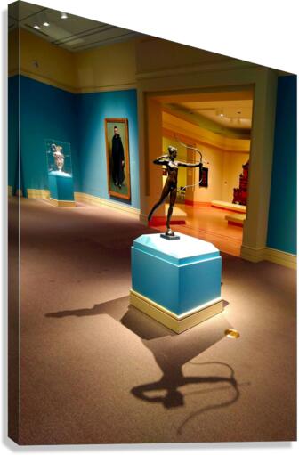 Museum Reflections 5 Canvas Print