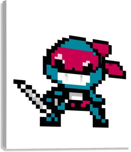 Baby Shark Ninja Himu Canvas Print