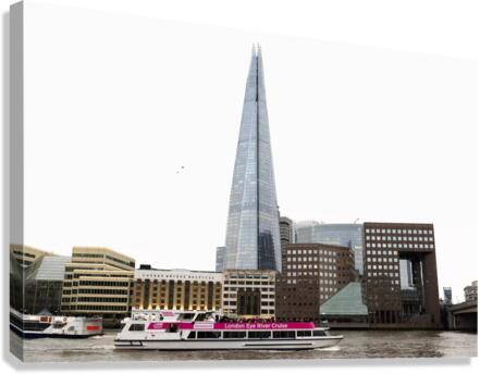 The Shard in London 1B Canvas Print