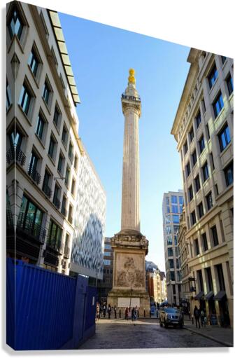 The London Monument 2 Canvas Print