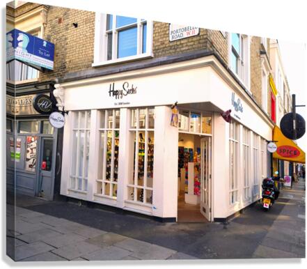 A Place for Happy Feet  Canvas Print