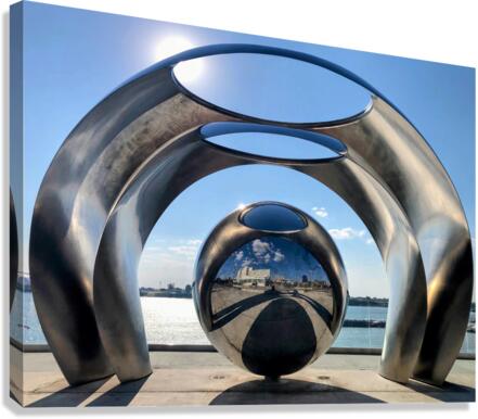 Orb & Arches Canvas Print